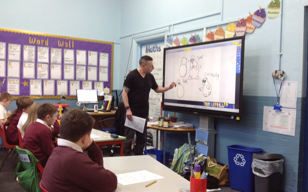 Adam Bushnell visits Class 5