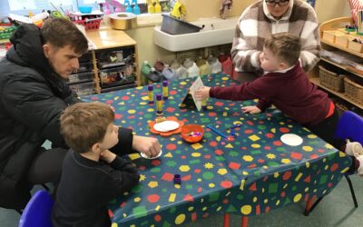 Christmas Craft Sessions With Parents